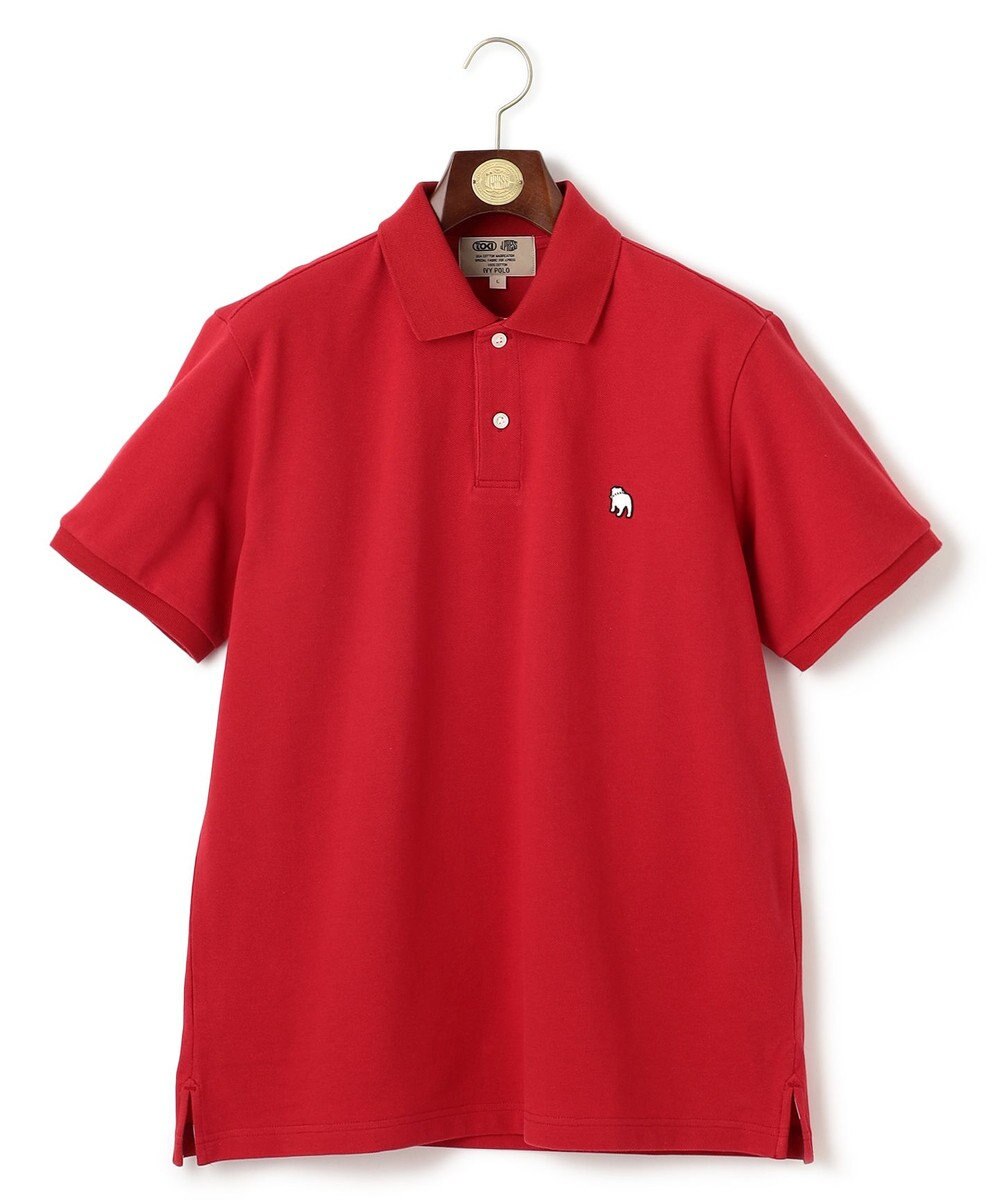 J.PRESS MEN 気品と愛嬌のバランスが抜群！【J.PRESS人気NO1ポロシャツ】 バックブルカノコレジメン ポロシャツ 