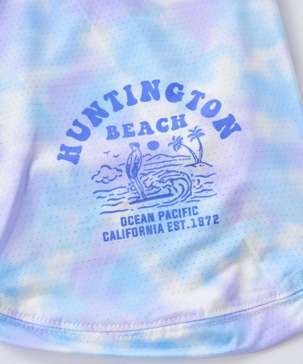 OP／FILA 【Ocean Pacific】タイダイ柄ドッグウェア ペットウェア 