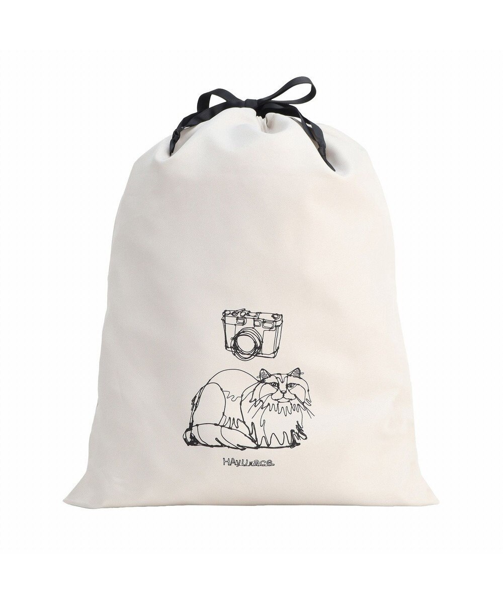 ACE BAGS & LUGGAGE HAyU × ace.  巾着 2点セット 猫柄 17824 