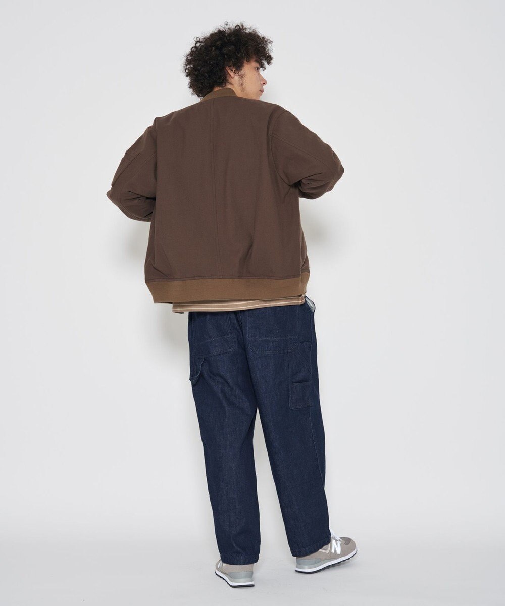 J.PRESS YORK STREET 【UNISEX】2wayストレッチ MA-1ブルゾン 