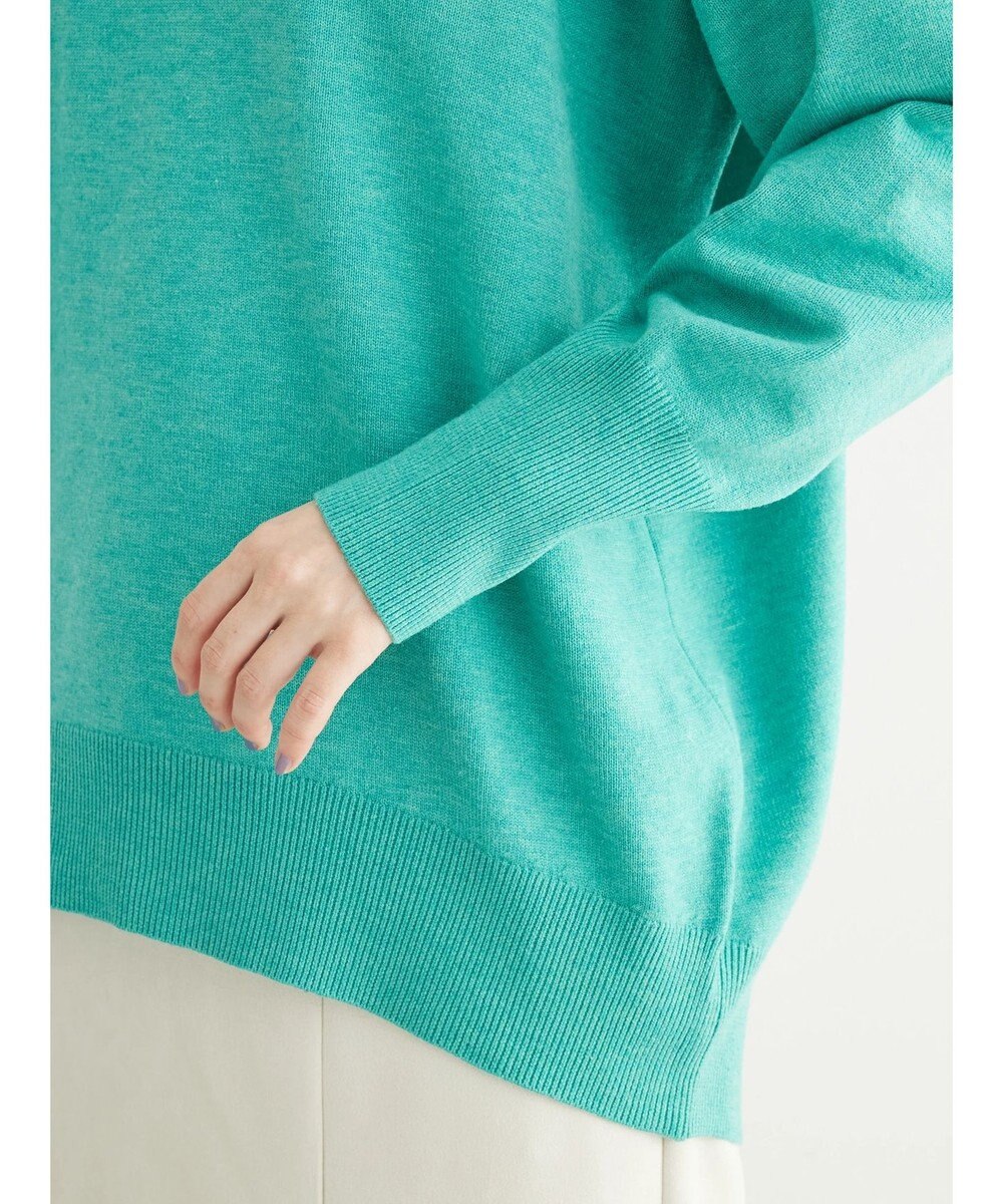 Green Parks もちやわ　モックネックプルオーバー 