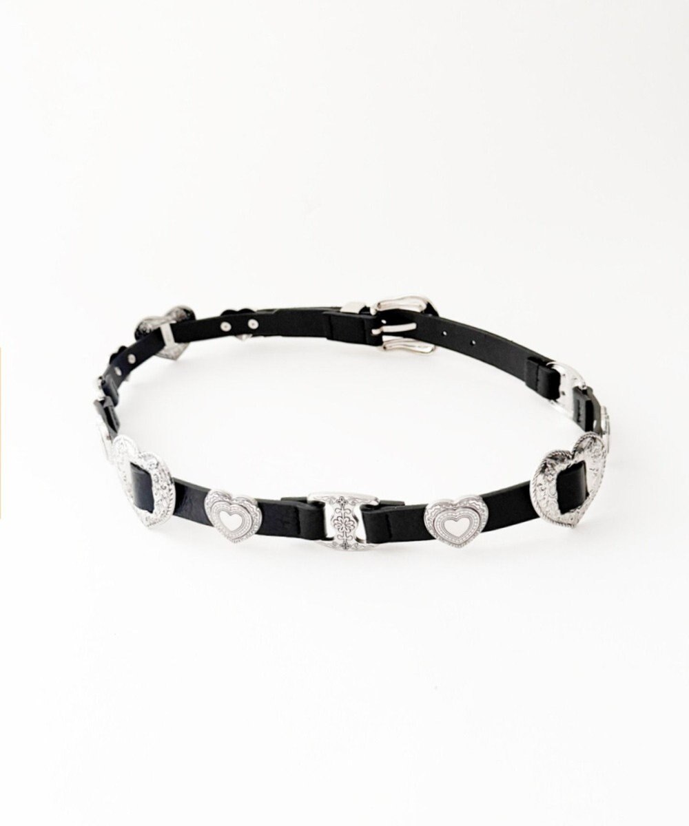 WEGO Lハートコンチョデザインベルト 