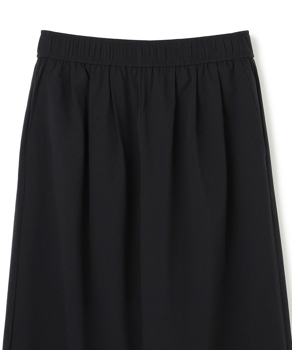 UNFILO 【セットアップ着用可/ウエストゴム】FINE MOVE ギャザーワイドパンツ 