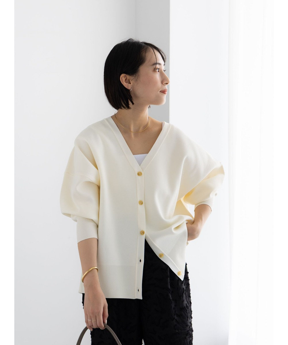 Te chichi コクーンVネックカーディガン 