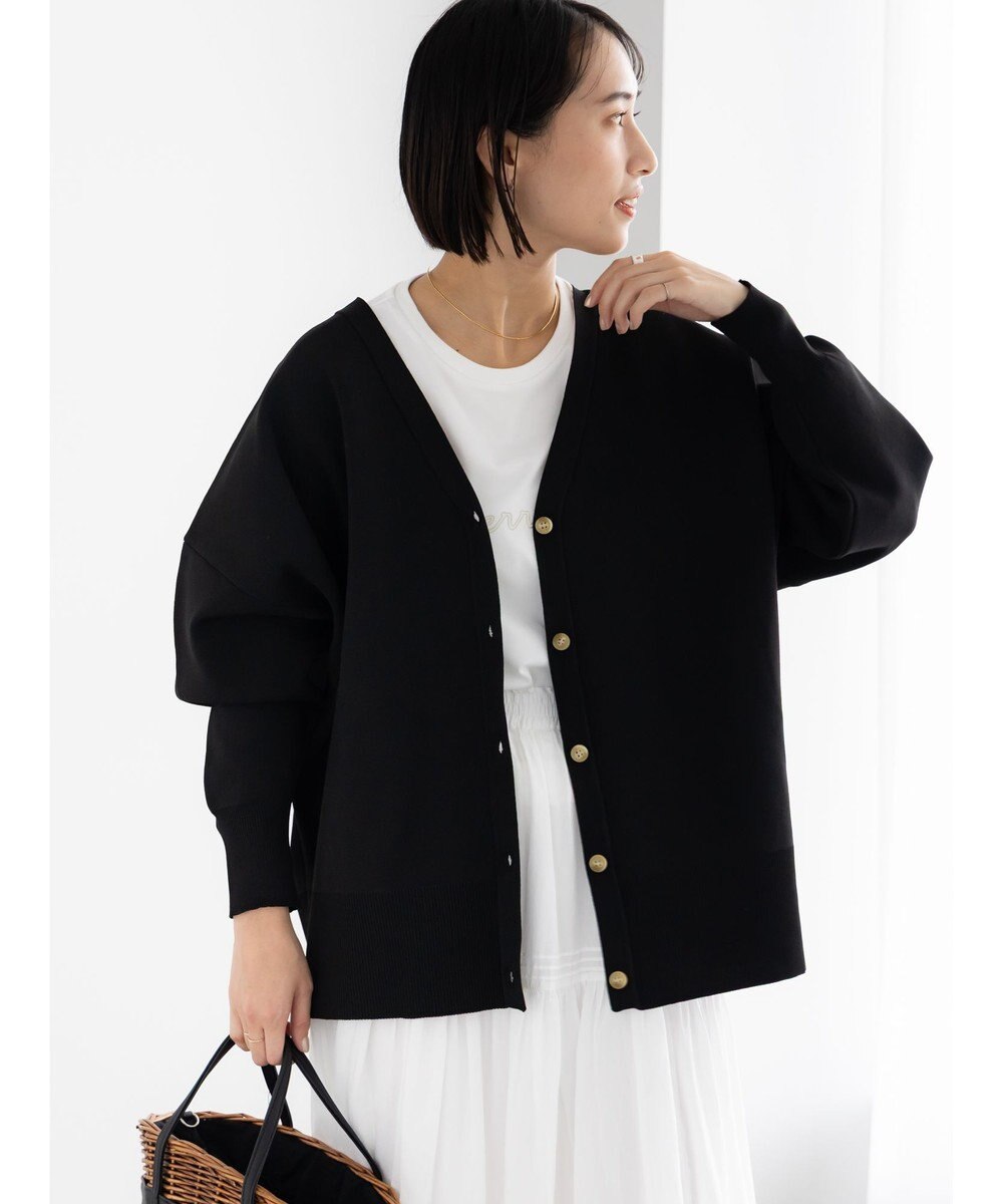 Te chichi コクーンVネックカーディガン 