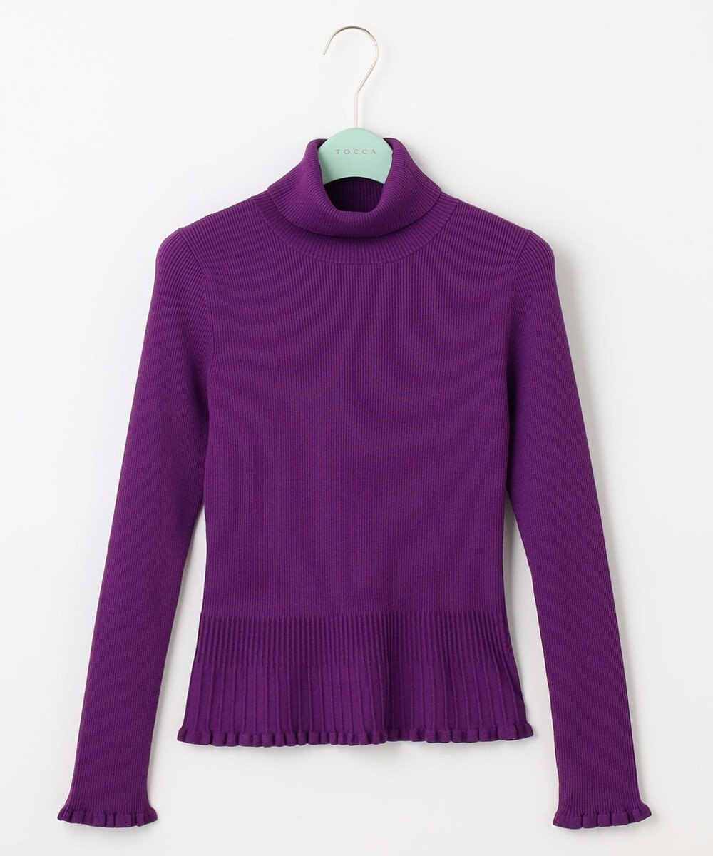 TOCCA 【洗える！】RESONATE タートルネックプルオーバー 