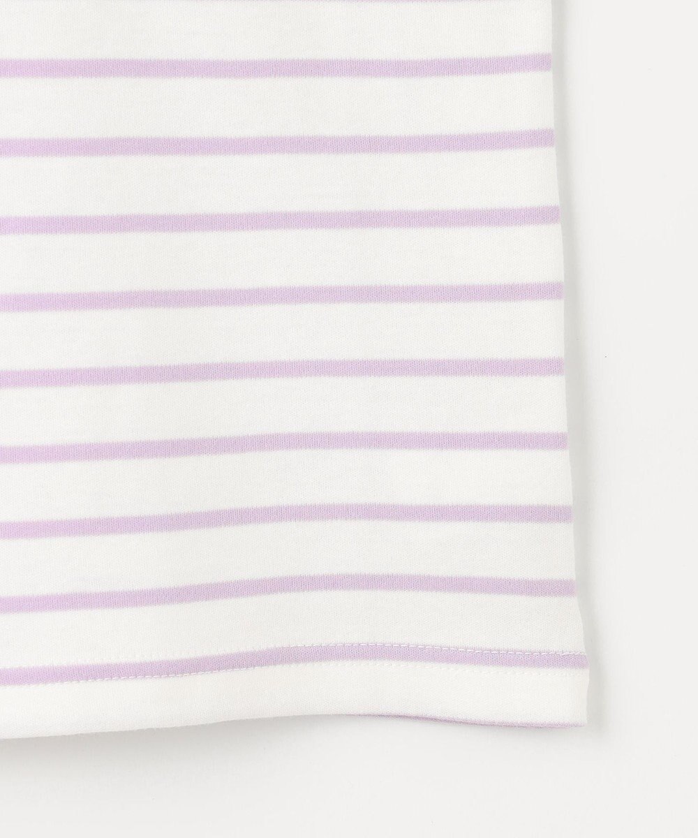 ANY KIDS リボン×ボーダー長袖Tシャツ 