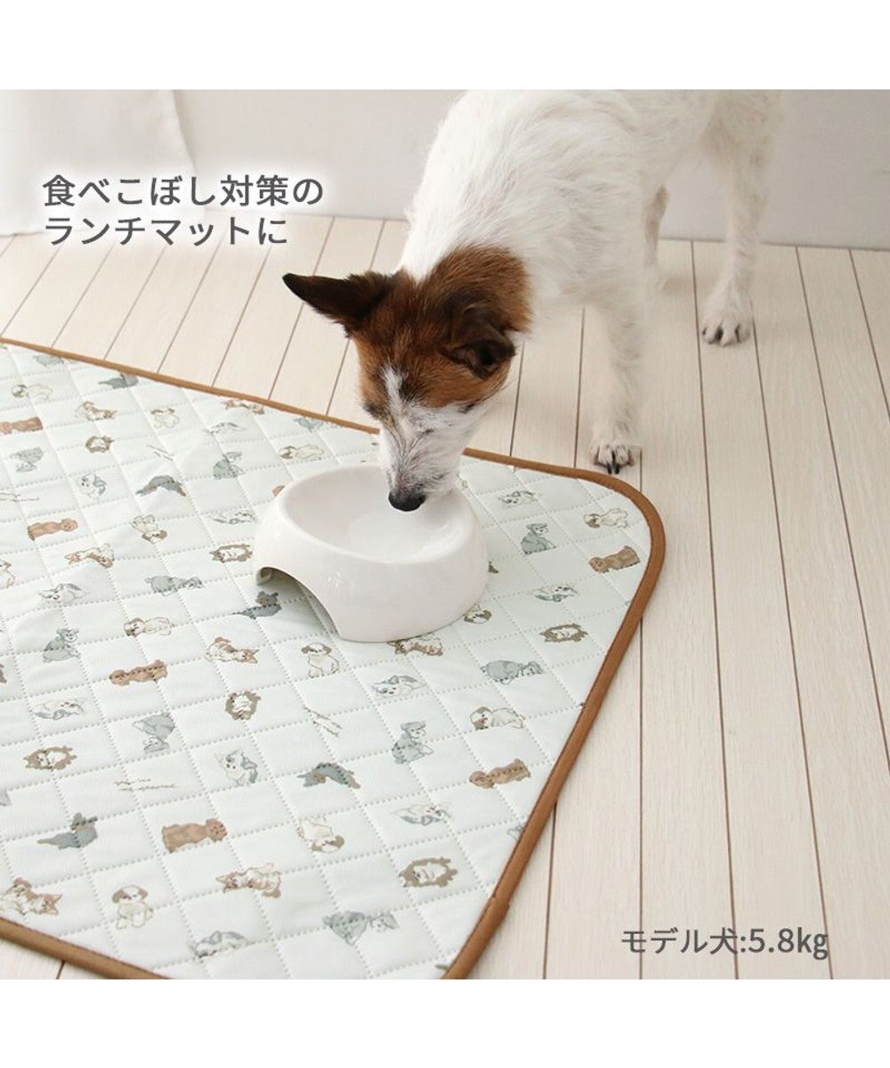 PET PARADISE ペットパラダイス makokoro 吸水マルチマット 《わんちゃん柄》 