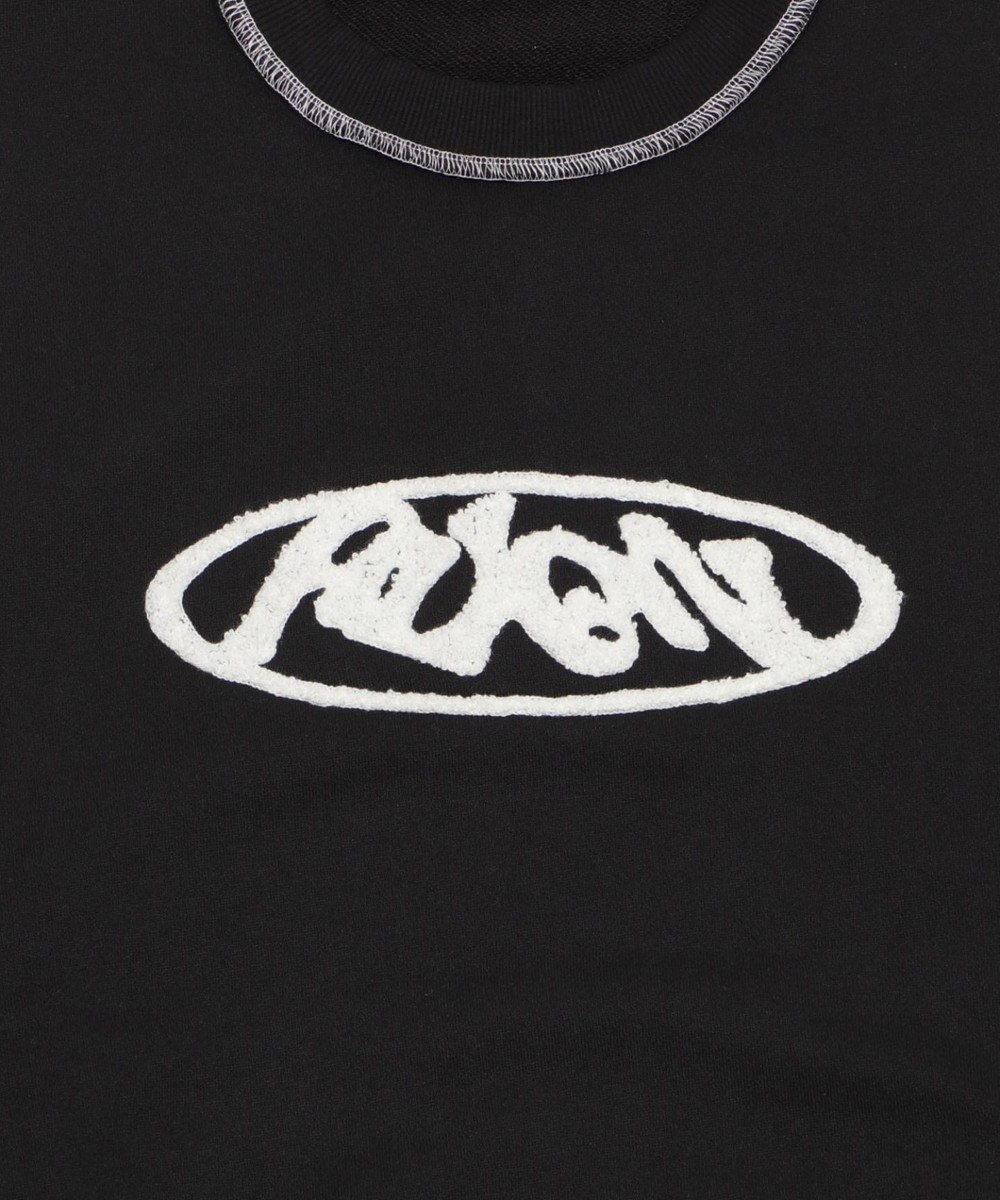 WEGO 【ユニセックス着用ITEM】ショートカラーステッチサガラロゴプルオーバー 