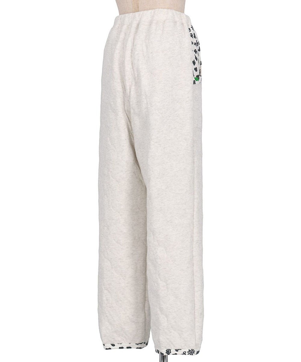 tsumori chisato SLEEP ツモリチサト ボトムス キルトニット素材(本体) あったか 長ズボン ルームウェア レディース UOW432 /ワコール 