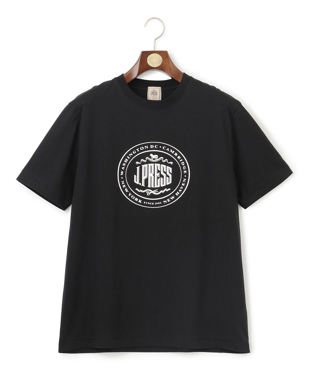 J.PRESS MEN 【WEB限定】オーバルロゴ Tシャツ 
