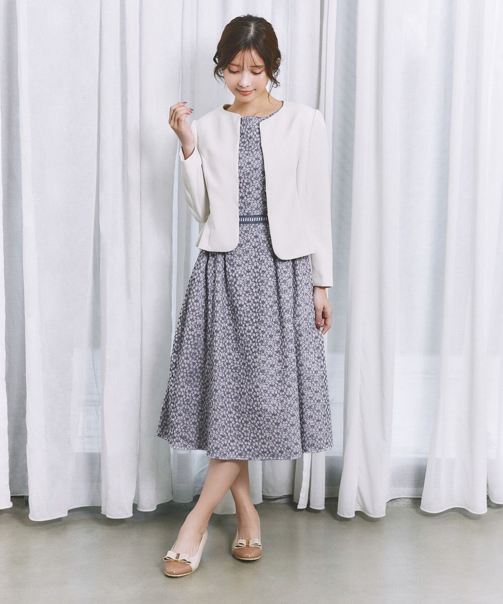 TOCCA 【WEB限定カラーあり・00サイズあり・洗える・消臭】MEMORY OF LACE ドレス 