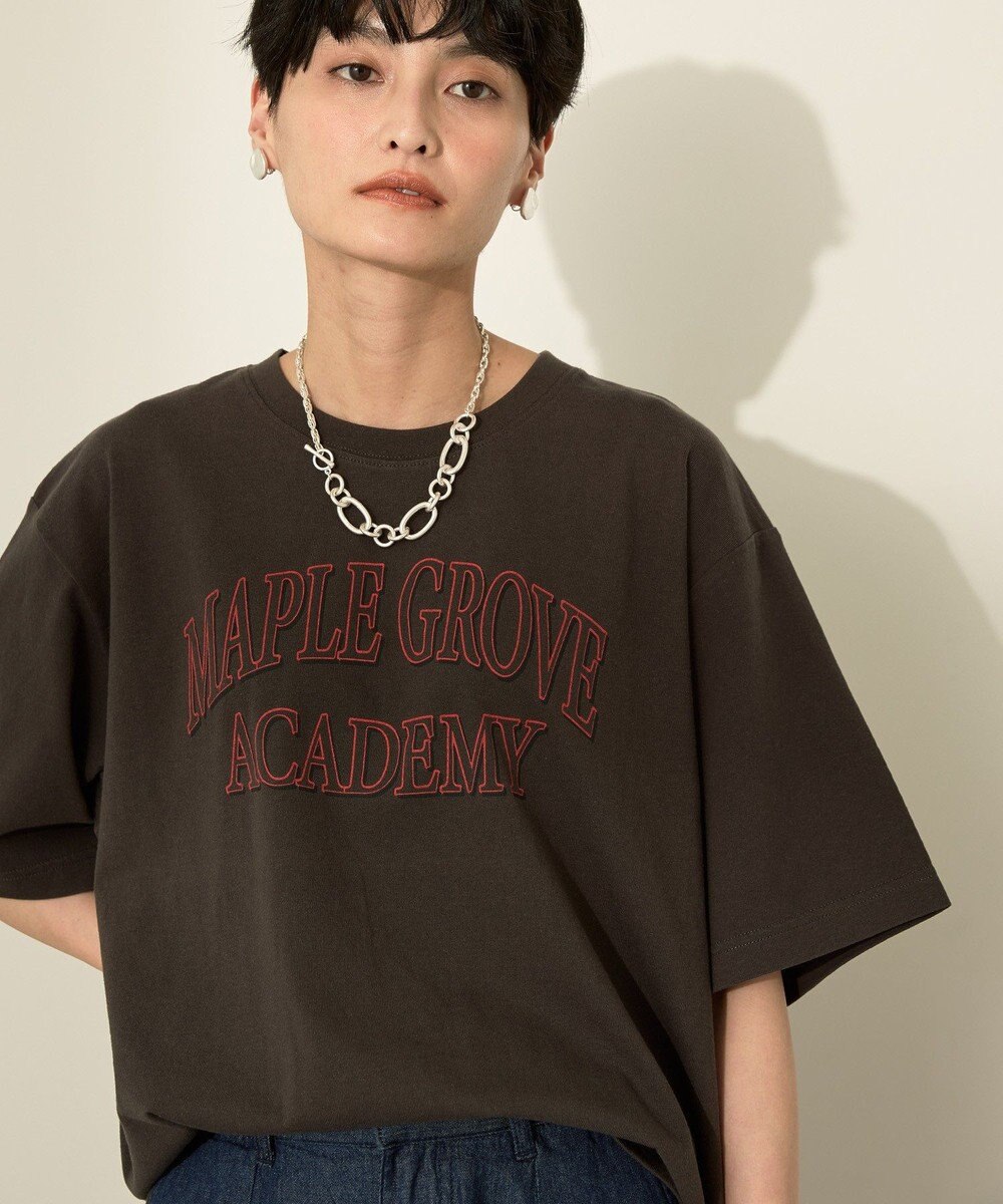 AMERICAN HOLIC バイオウォッシュ加工ロゴＴシャツ 