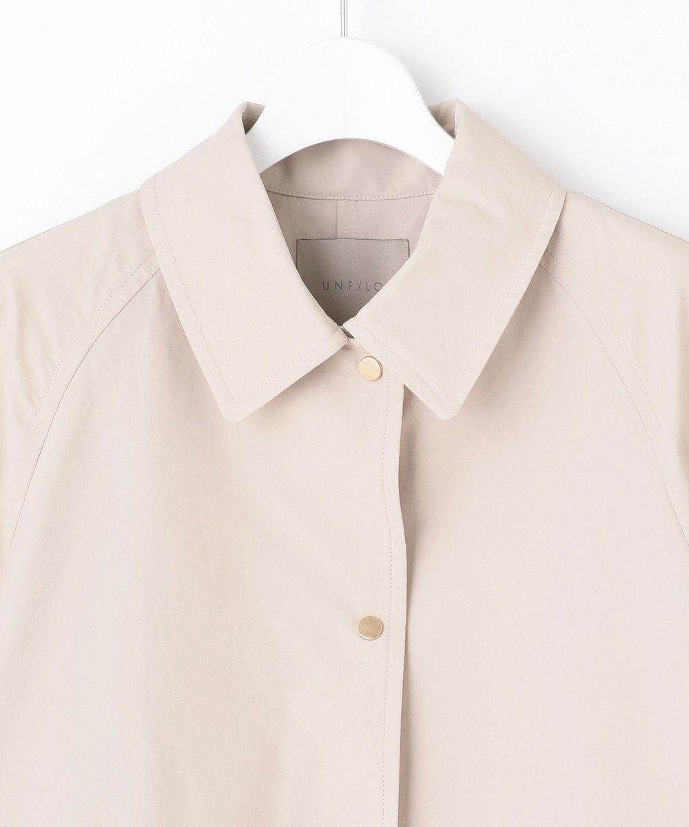 UNFILO 【洗える】2WAYステンカラーコート 