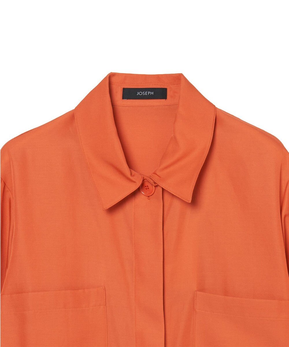 JOSEPH ソフトコットンシルク　シャツ 