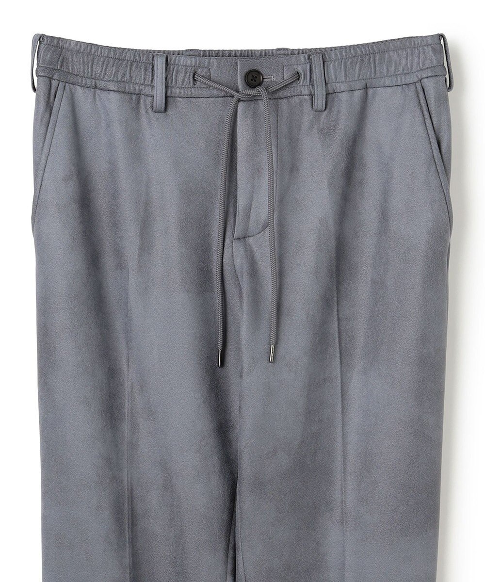 JOSEPH HOMME 新素材【ストレッチ/光沢感】レザーライクジャージードロスト付きテーパードパンツ / PEGG CONVERTIBLE 