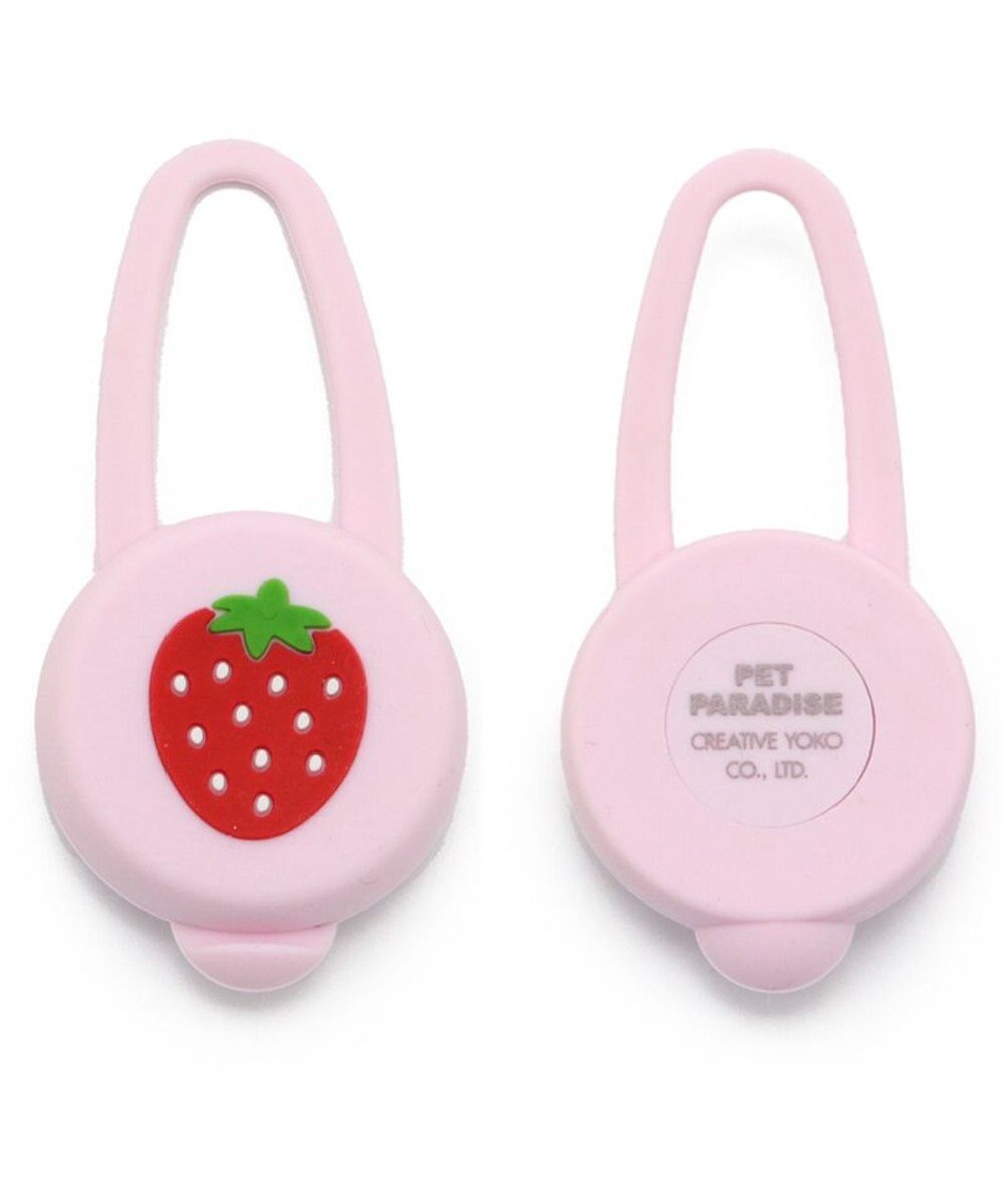 PET PARADISE 犬 散歩 夜 光る 苺柄 ＬＥＤ お散歩ライト 