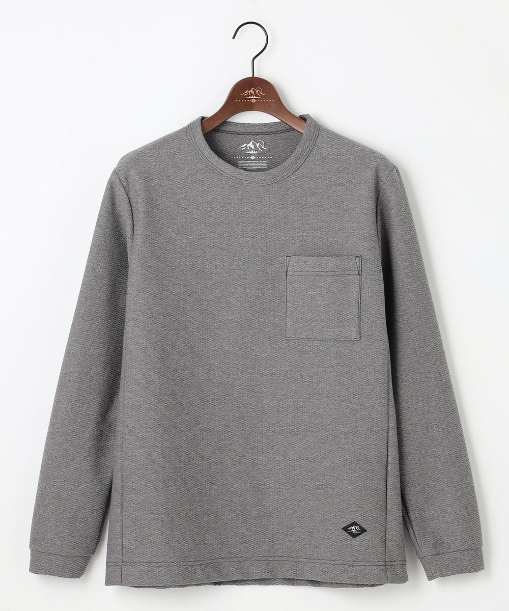 JOSEPH ABBOUD MOUNTAIN 【MADE IN JAPAN】ダイヤモンドワッフル 長袖 アウトドア Tシャツ 