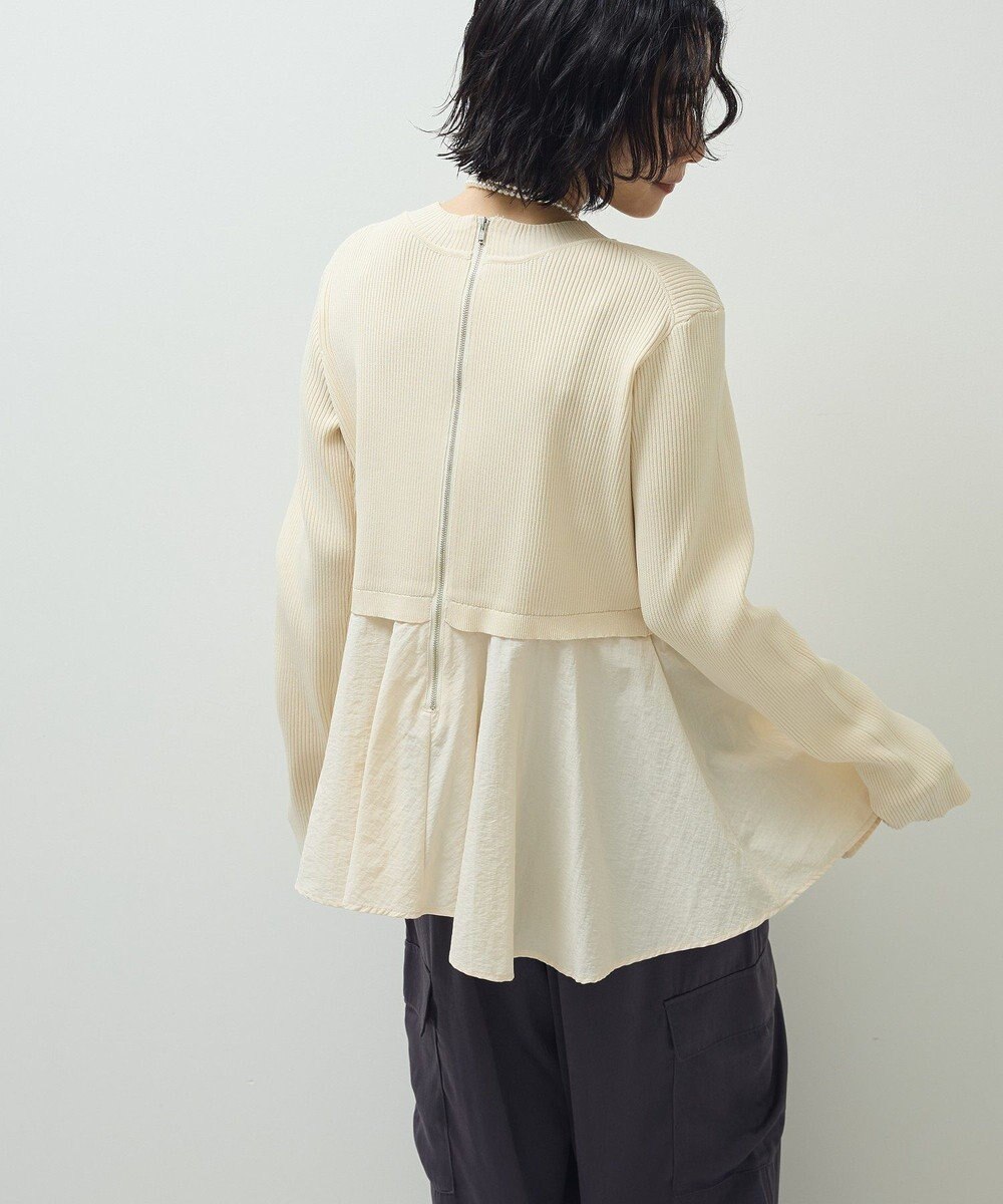 Green Parks ・ＥＬＥＮＣＡＲＥ　ＤＵＥ　ハイブリットハイネックニット 