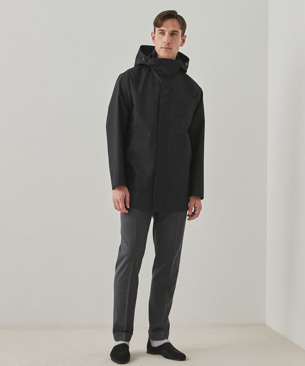 GOTAIRIKU 【仕事で着用可】ラスタードビー フーデッドブルゾン_地柄(24/25年モデル) 