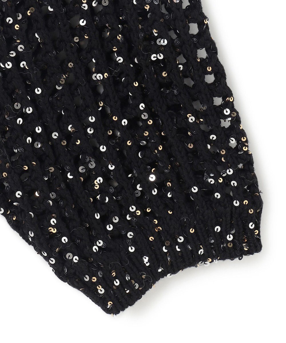 BEIGE， 【洗える】BARQUIER / スパンコールニット 