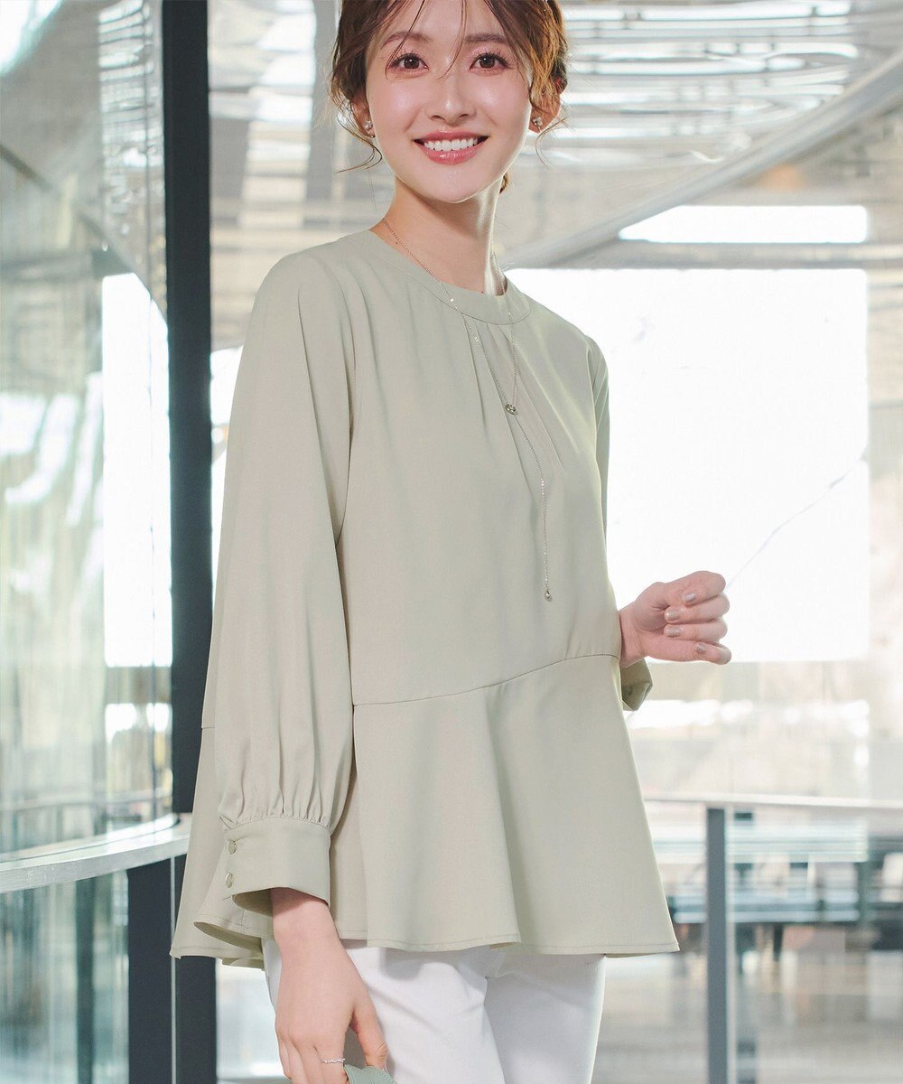 Tiaclasse L イレギュラーヘムブラウス 