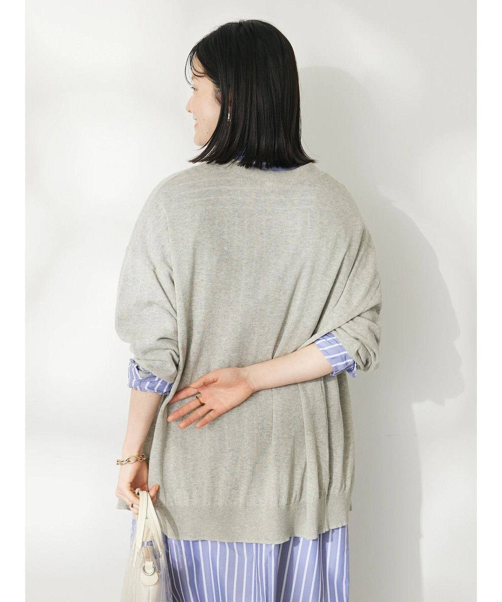 CRAFT STANDARD BOUTIQUE 強撚綿ニットカーディガン 