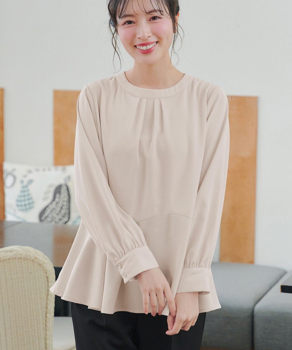 Tiaclasse L イレギュラーヘムブラウス 