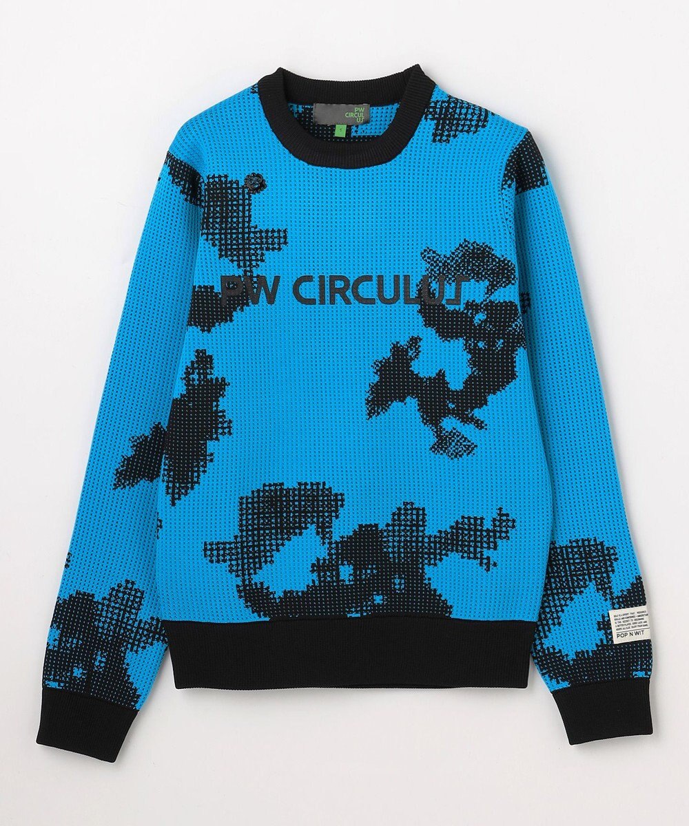 PW CIRCULUS 【WOMEN】Spark dot camouflage 軽量ニット ゴルフウェア レディース 