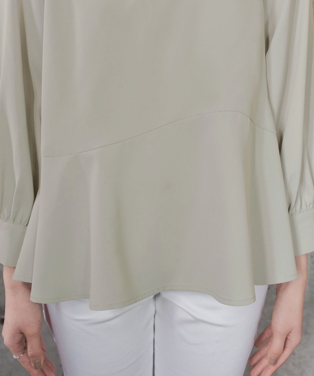 Tiaclasse L イレギュラーヘムブラウス 