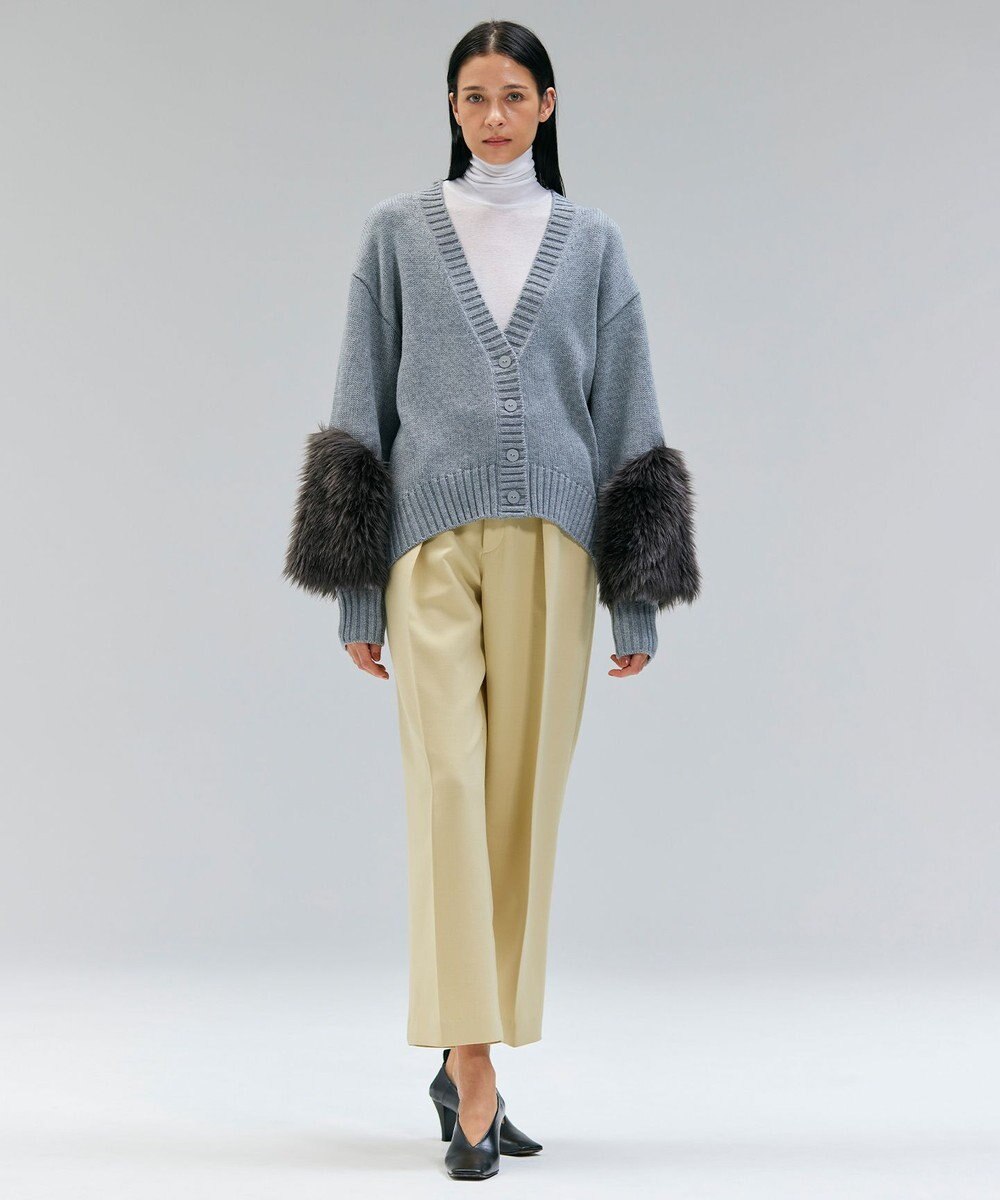 BEIGE， WASCO / 2WAYストレッチウールタックカービーパンツ 