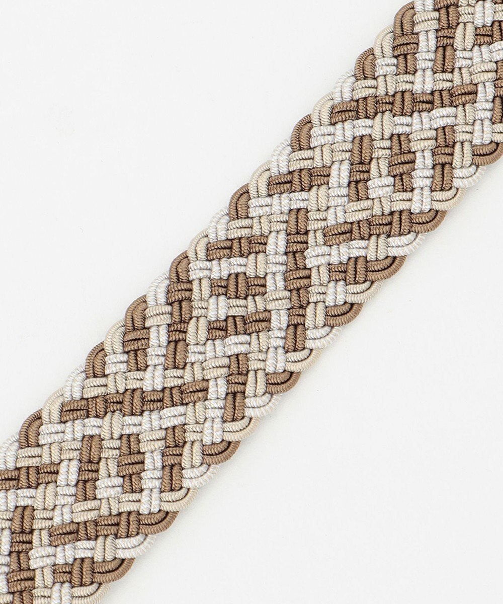 JOSEPH ABBOUD 【キングサイズ・伸びる】ライトミックスメッシュベルト 