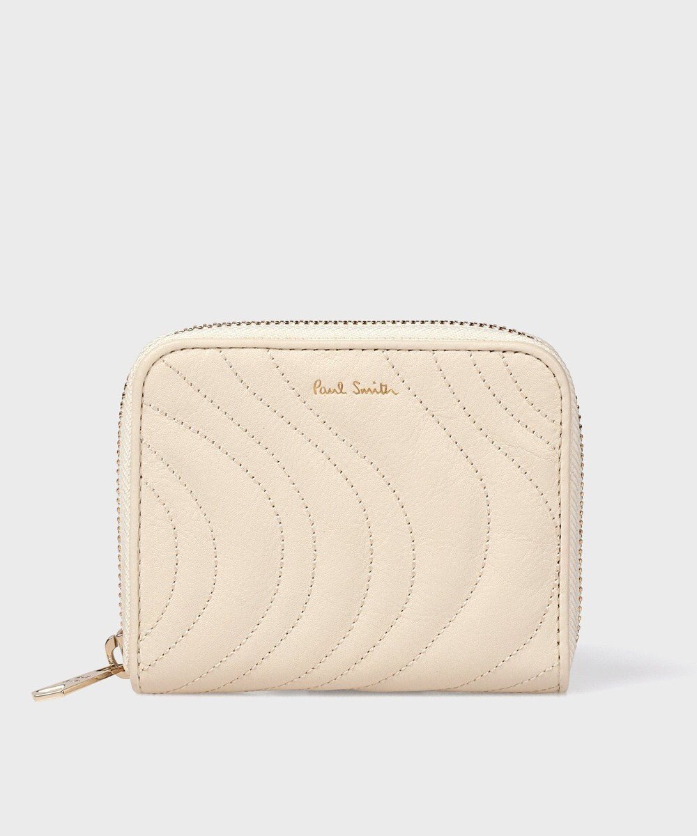 Paul Smith キルティングスワール 2つ折り財布 