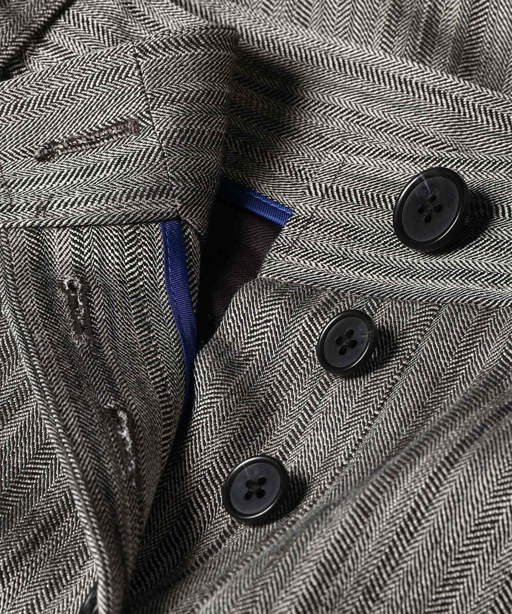 Paul Smith ドレープヘリンボーン ワイドトラウザーズ 