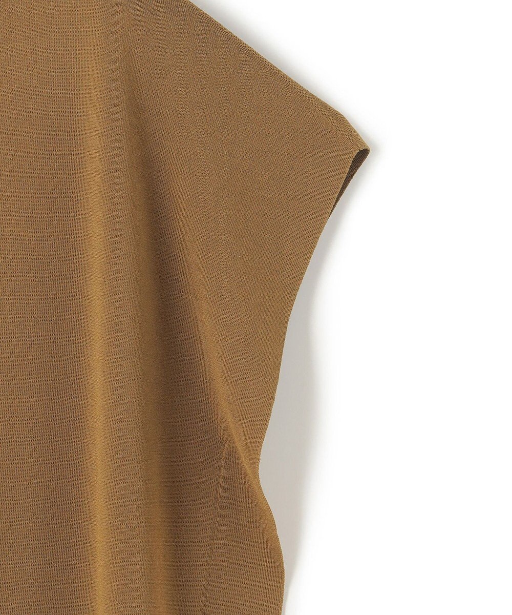 ICB 【WEB限定・洗える】ドライコットンアセテート  サイドスリットワンピース 