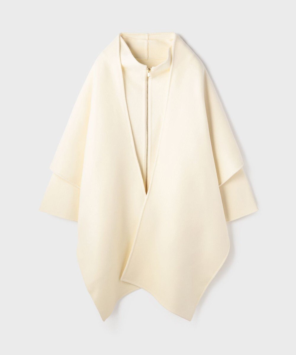 GRACE CONTINENTAL ストール付リバージップブルゾン 