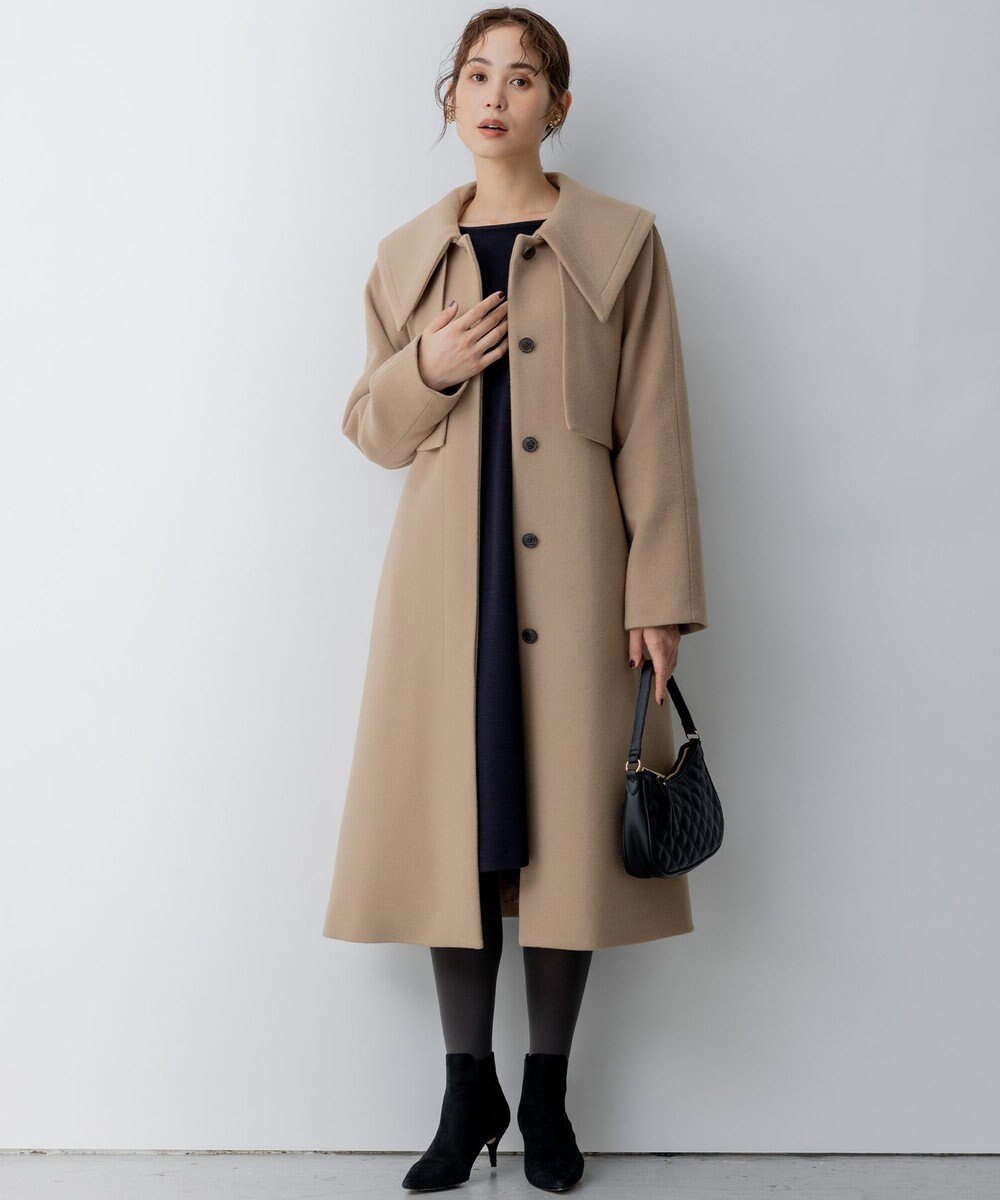 組曲 L 【WEB一部店舗限定】ライトビーバー トレンチライクコート 