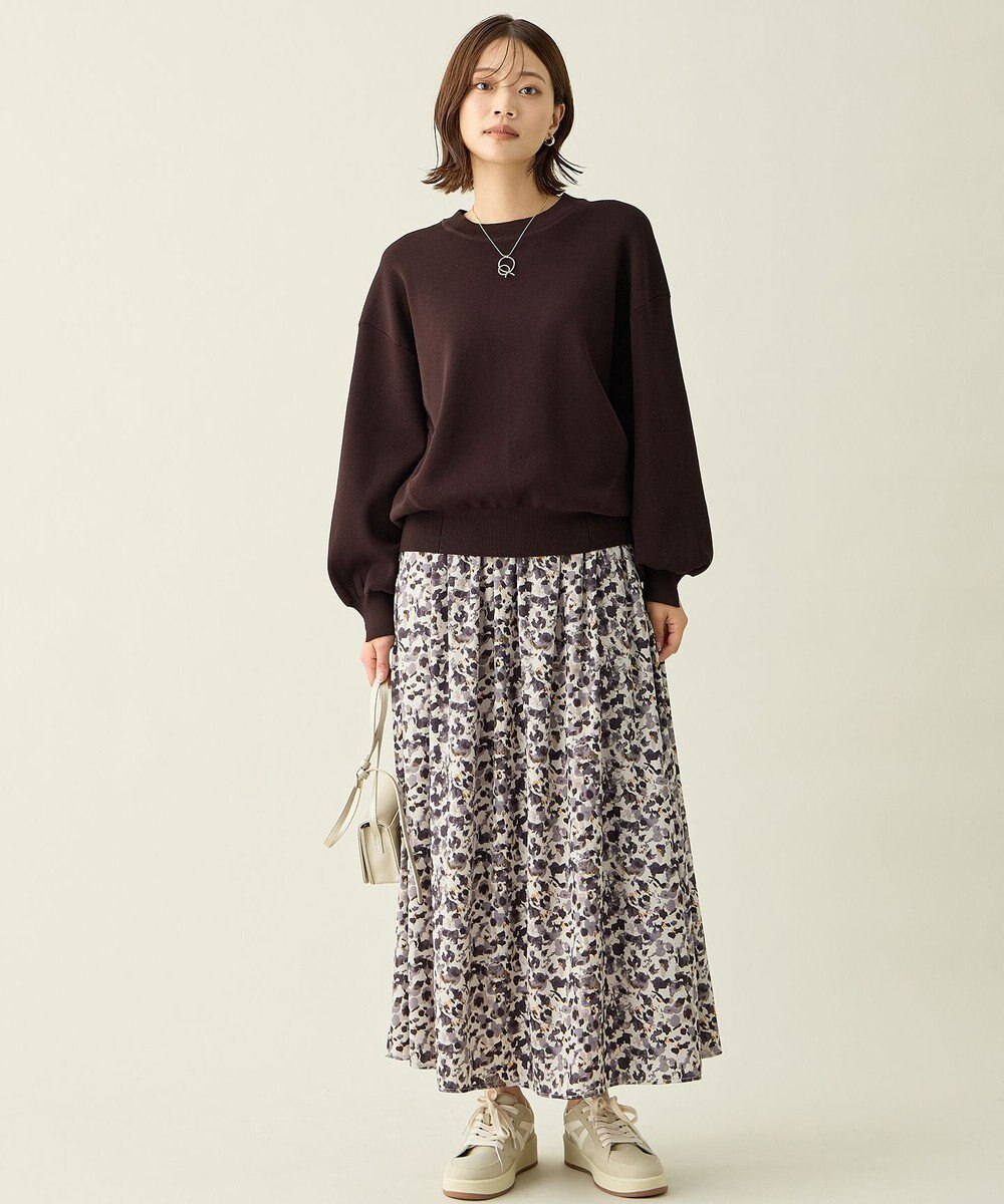 ANY スウェットライクニット 