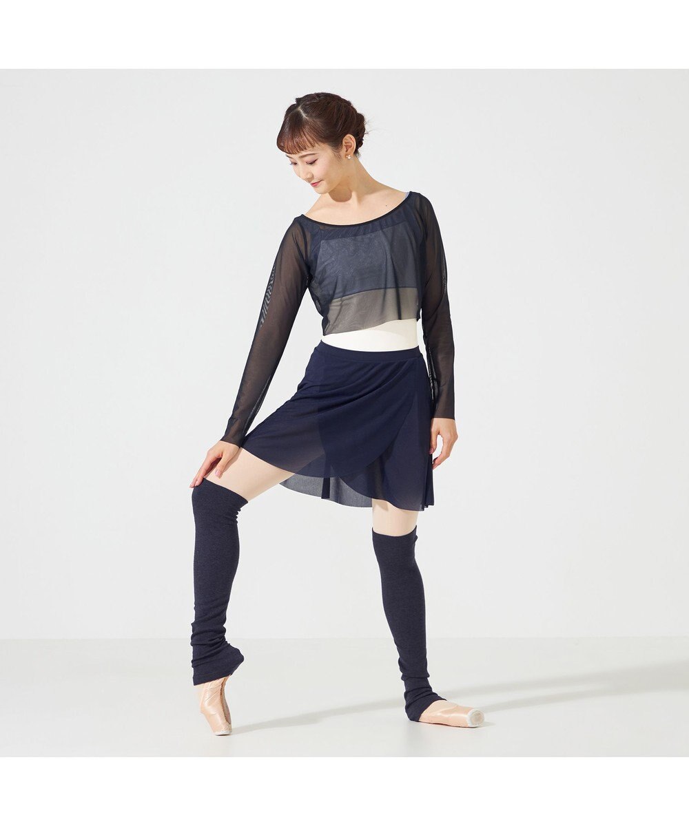 Chacott チュールショートトップ 