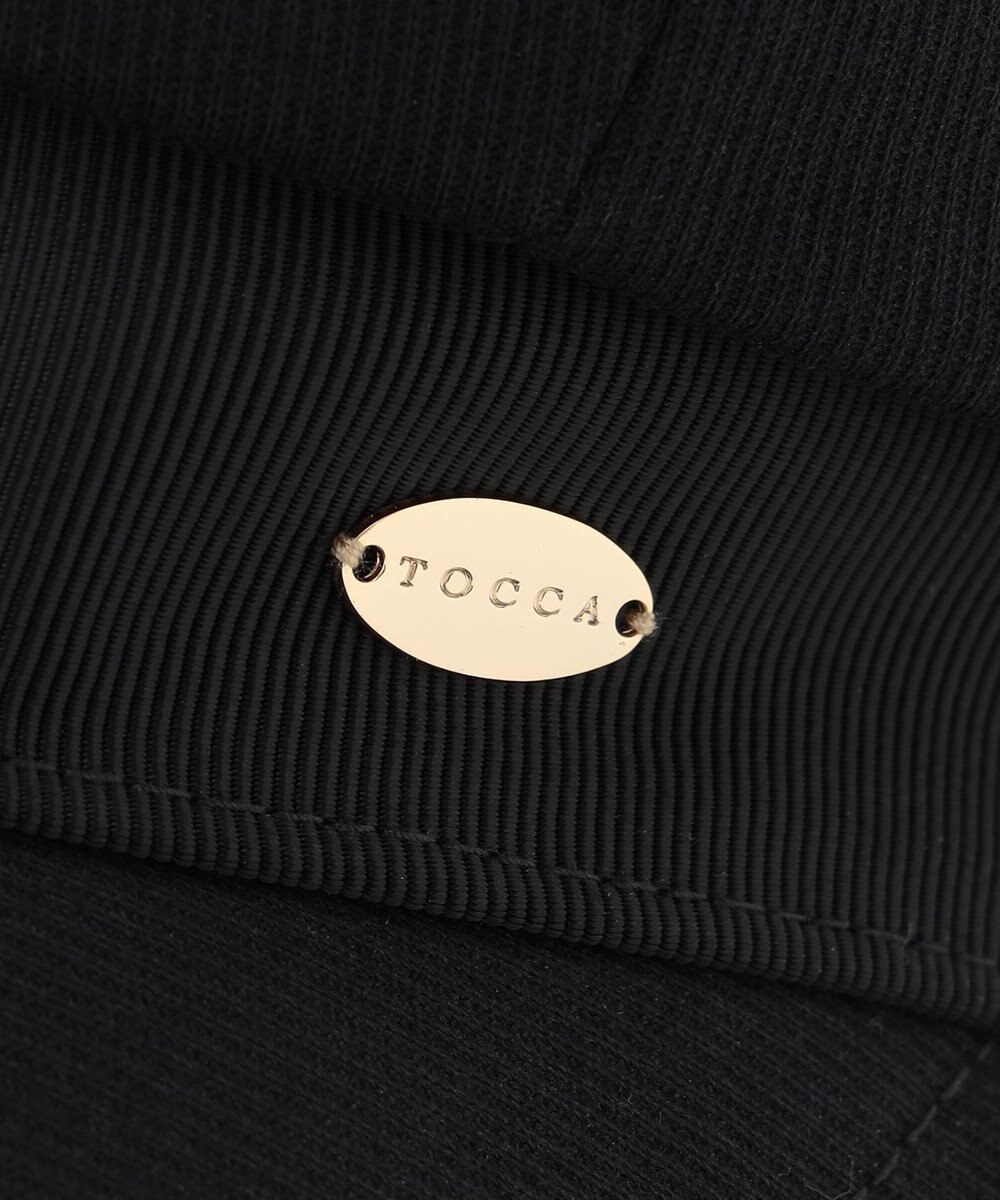 TOCCA 【百田夏菜子さん着用】【サイズ調整可】BELTED GROSGRAIN キャスケット 帽子 