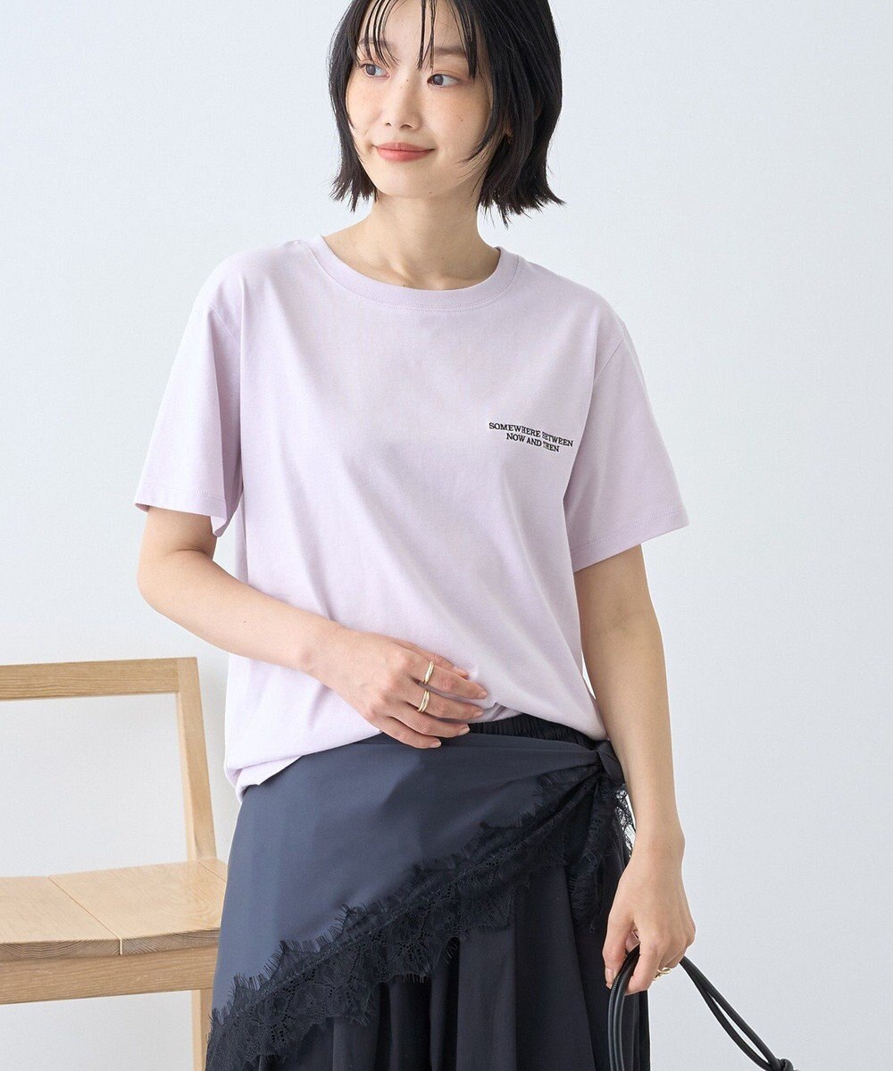AMERICAN HOLIC フォト&レタリングプリントTシャツ 