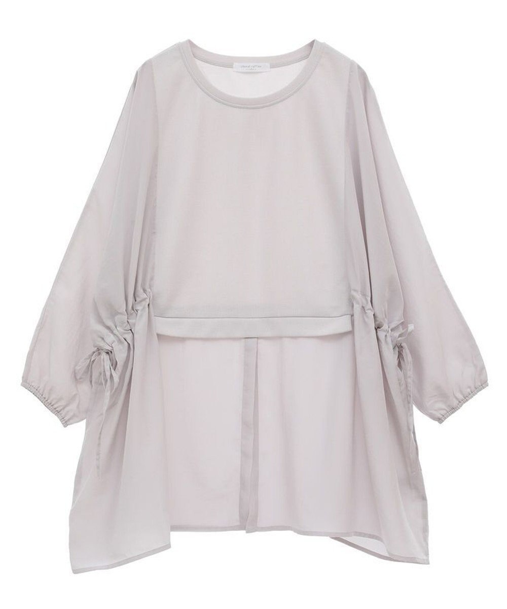 Green Parks 脇リボンドッキングチュニック 