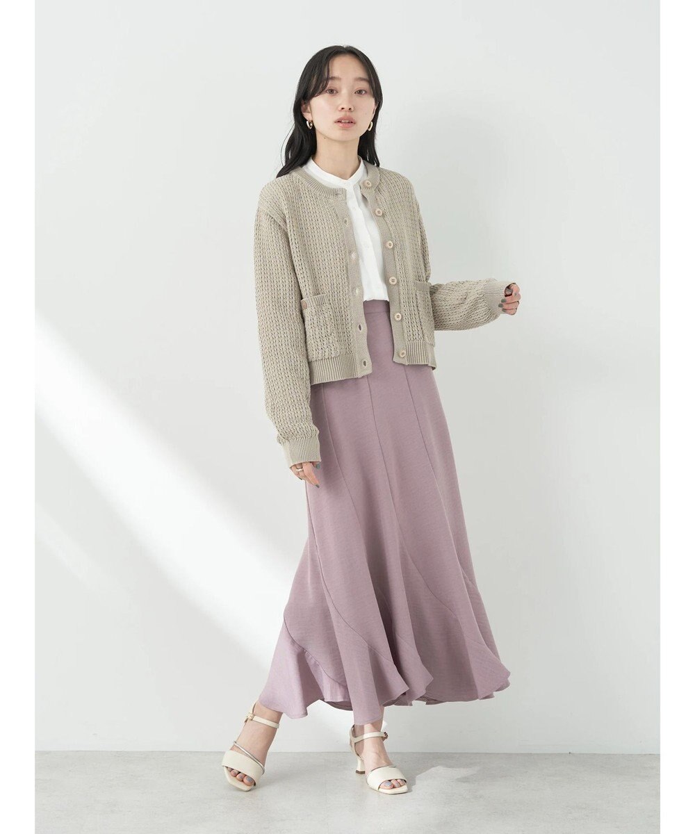 earth music&ecology エアリーエスカルゴスカート 