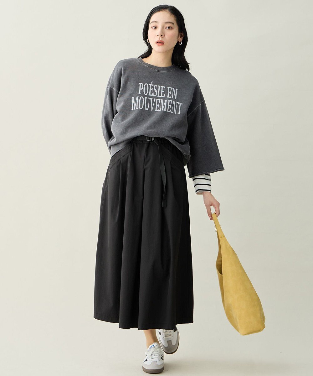 ANY ピグメントロゴスウェット 