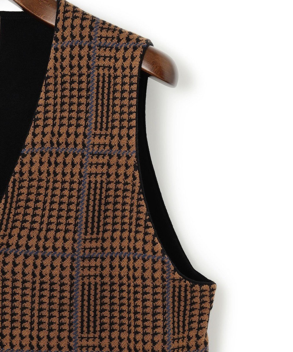 J.PRESS MEN ダブルジャガードニットベスト 