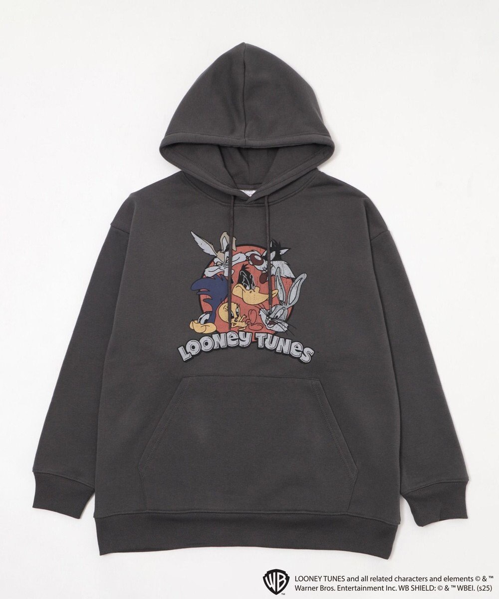 WEGO 【ユニセックス着用ITEM/裏起毛】LOONEYTUNESグラフィックプルオーバー 
