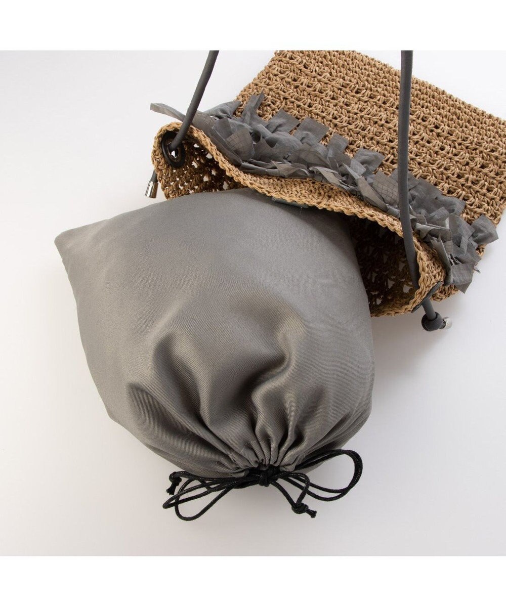 UNBILLION カシュカシュ cachecache / ペーパー手編みリボントート 