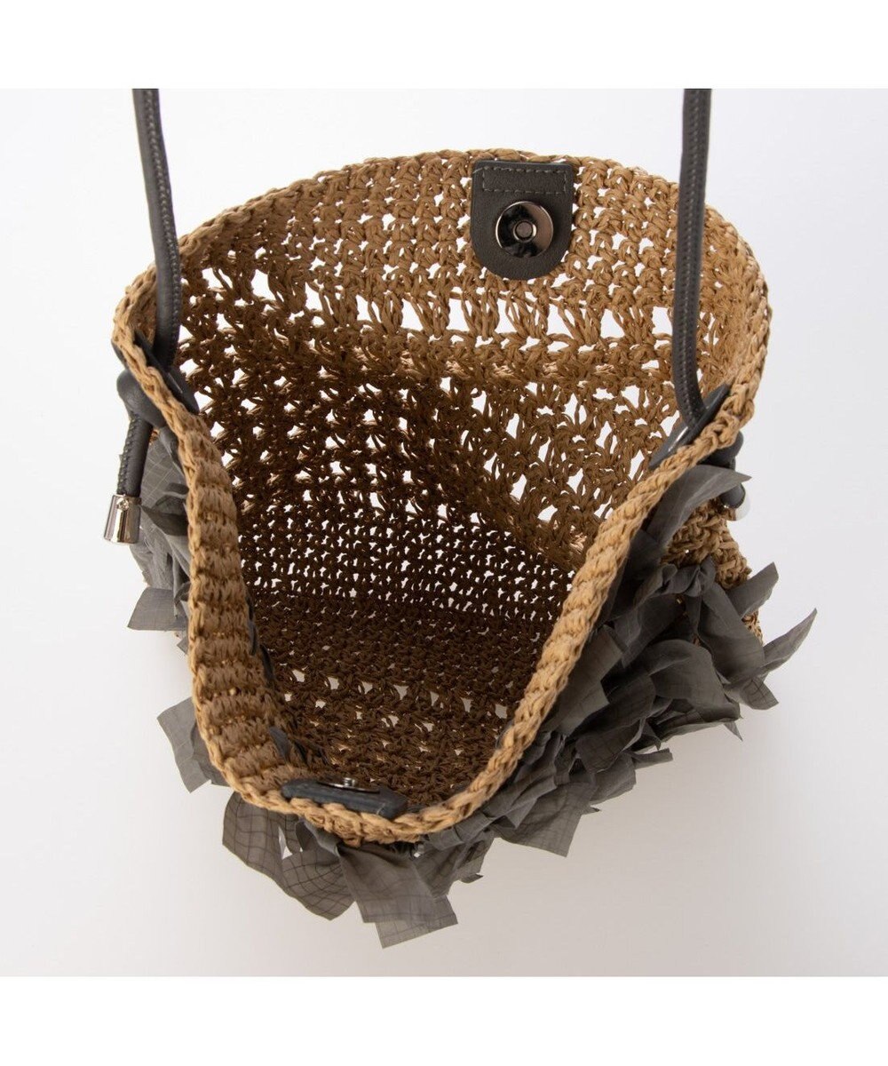 UNBILLION カシュカシュ cachecache / ペーパー手編みリボントート 