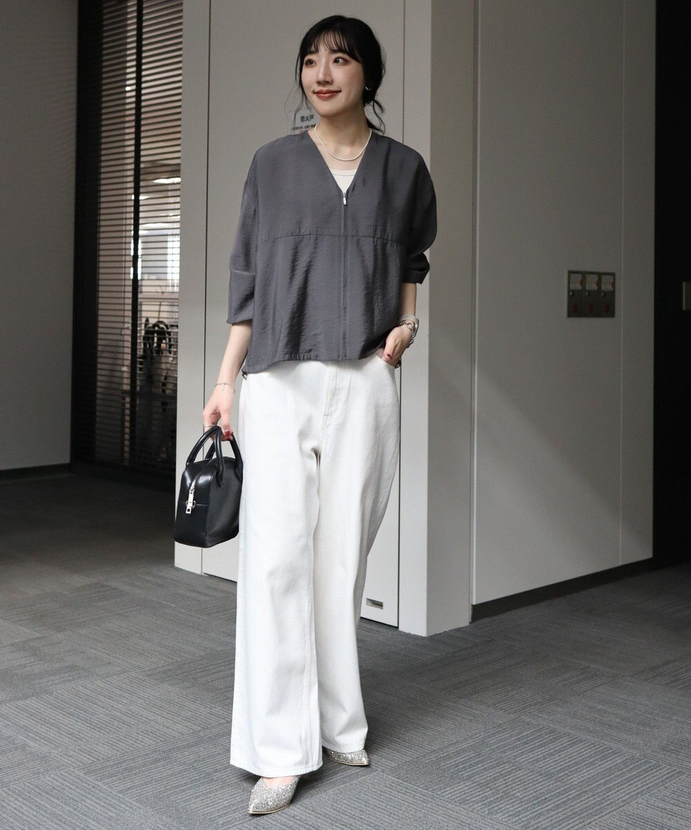 AMERICAN HOLIC ＶネックＺＩＰブルゾン 