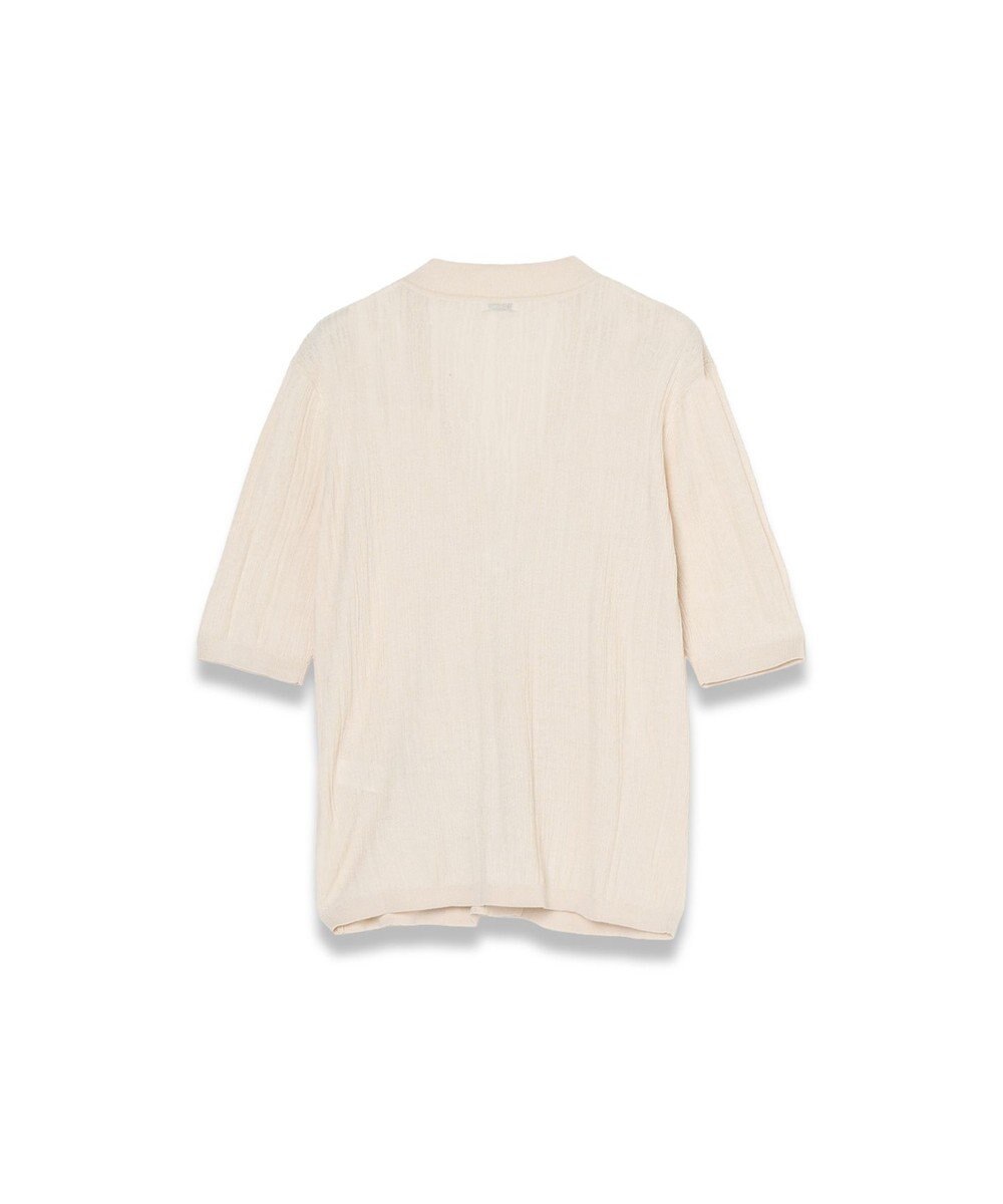 JOSEPH クリンクルリブ　カーディガン 